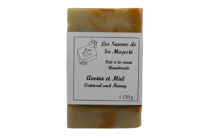 Savon avoine et miel