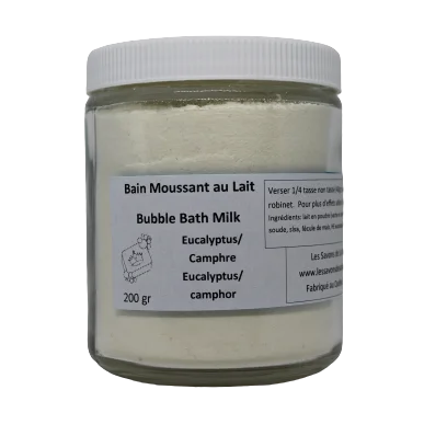 Bain mousse Eucalyptus et camphre