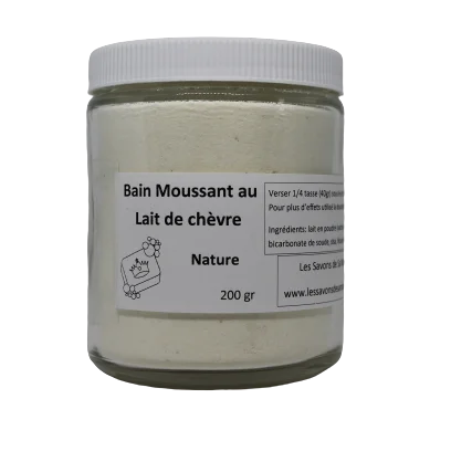 Bain mousse en pot Nature