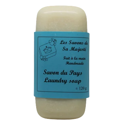 Savon de lessive du pays