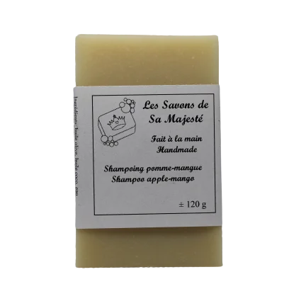 Shampoing Pomme Mangue Savon solide