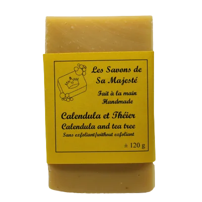 Savon calendula et théier