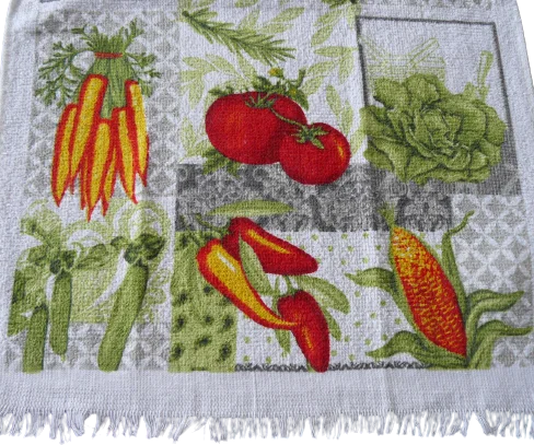 Légumes du jardin serviette – Image 2