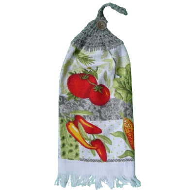 Légumes du jardin serviette