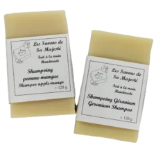 Shampoing solide en barre