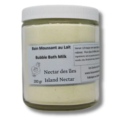 Bain mousse Nectar des îles