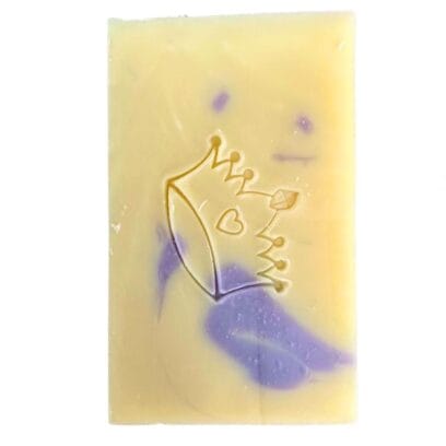 Savon artisanal Passion Violette de couleur mauve